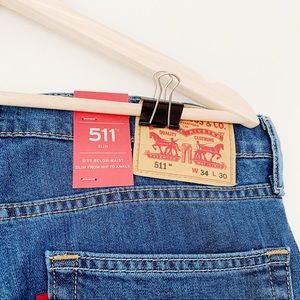 Levi’s Men’s 511 Jeans Size W34 L30 NWT